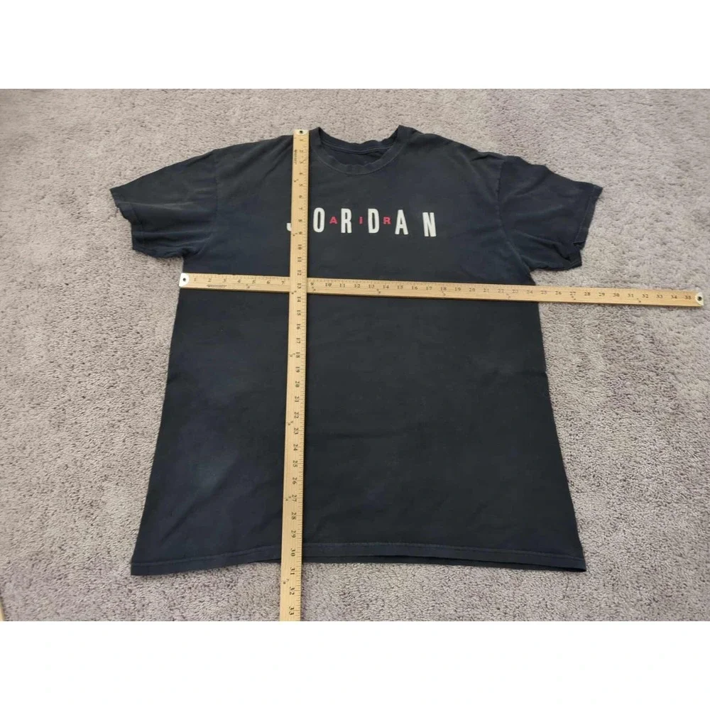 Jordan Shirt Mens XXL Black Air Graphic NBA Basketball Tee‎ Nike Jumpman